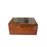 Lidded Glazed Ceramic Box