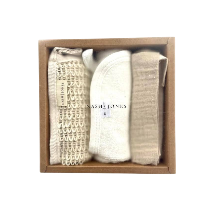 Nash and Jones - The Washcloth Gift Set