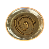 Ceramic Spiral Glazed Platter