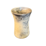 Black and Cream Ombre Vessel