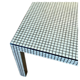 Glass Tile Top Dining Table by Superstudio