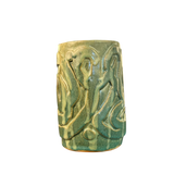 Teal Drip Glaze Ceramic Cup