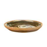 Ceramic Spiral Glazed Platter