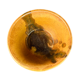 Brushstroke Glazed Ceramic Bowl