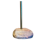 1970s Natural Rock Base Table Lamp