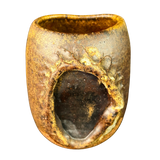 Sculptural Tonal Studio Pottery Vessel