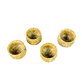 Set of 4 Speckled Studio Pottery Cups