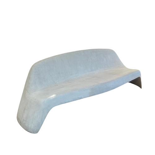 Outdoor Fiberglass Bench by Willy Guhl