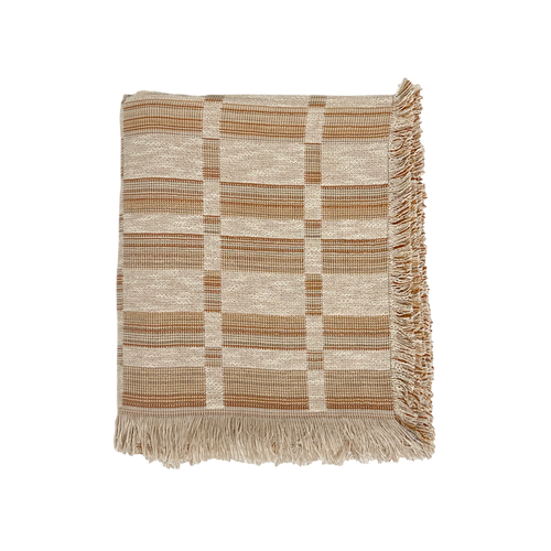 Folk Textiles Joaquin Throw Blanket in Sun