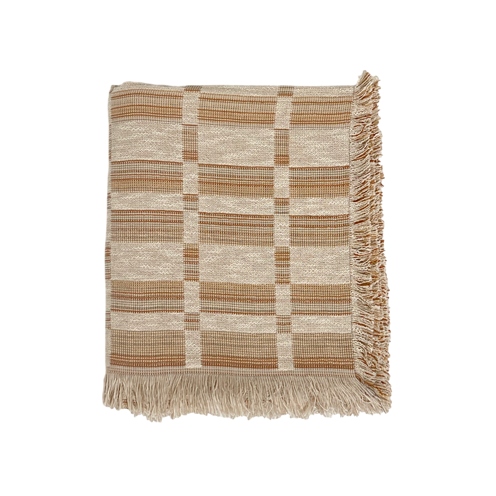 Folk Textiles Joaquin Throw Blanket in Sun