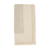 Saro Lifestyle - Double Layer Fringe Napkin