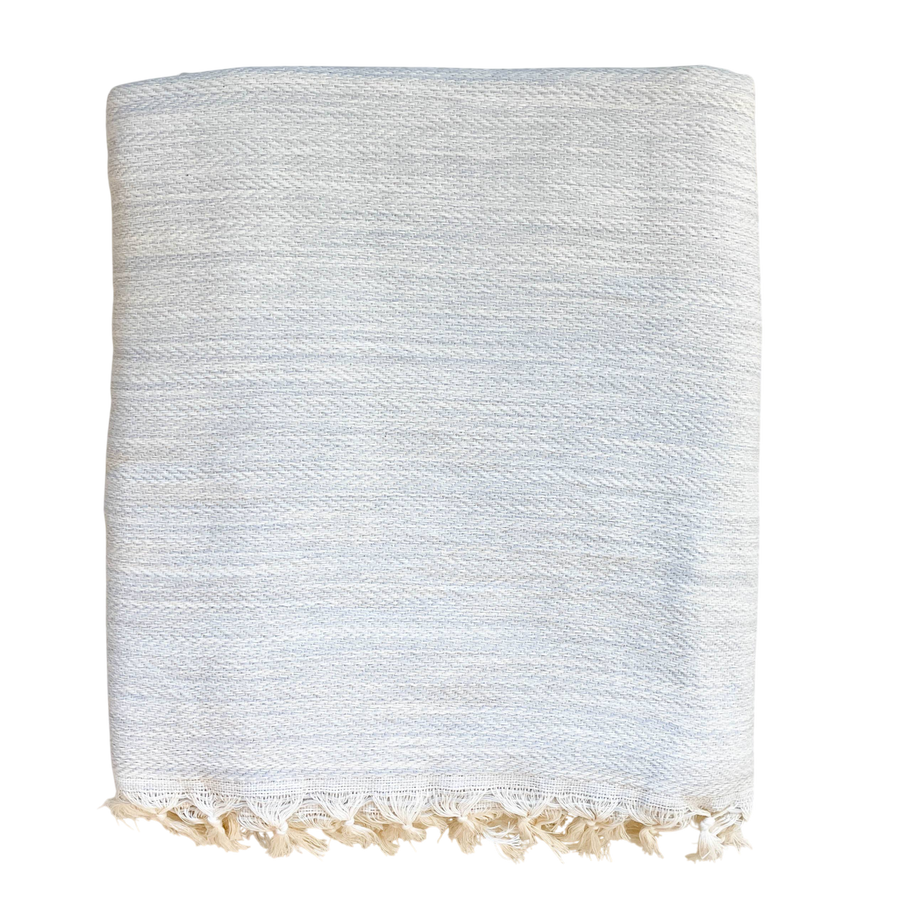 100% Turkish Cotton Throw Blanket