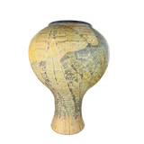 Extra Large Teal Drip Glaze Vessel