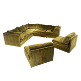 7 Piece Milo Baughman Modular Sectional