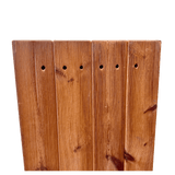 Rustic Pine Two-Piece Storage Unit