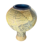 Extra Large Teal Drip Glaze Vessel