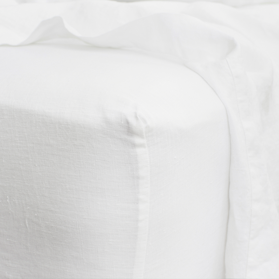 Linen Fitted Sheet by Cultiver