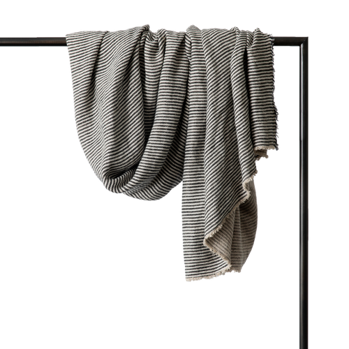 Mira Linen Throw by Cultiver