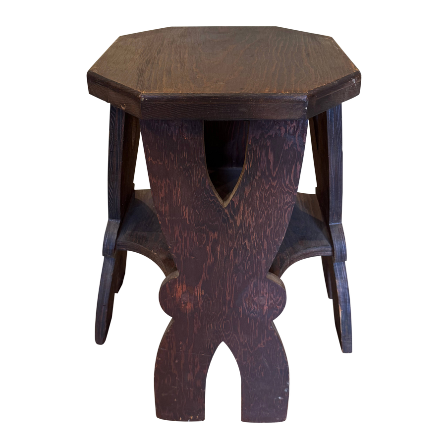 Hand Carved Masonic Stools