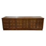 Walnut Panel Front Sideboard, France, 1970s