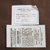 8 Piece Percival Lafer Patchwork Leather Modular Sofa and Ottoman, 1960s