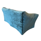 Tentazione Loveseat by Mario Bellini in Teal Velvet