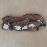 Brutalist Studio Ceramic Wall Relief