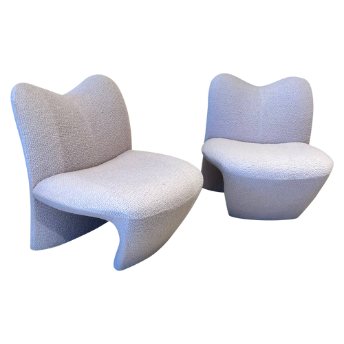 Pair of French Slipper Chairs circa 1960’s