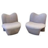 Pair of French Slipper Chairs circa 1960’s