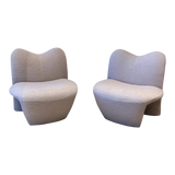 Pair of French Slipper Chairs circa 1960’s