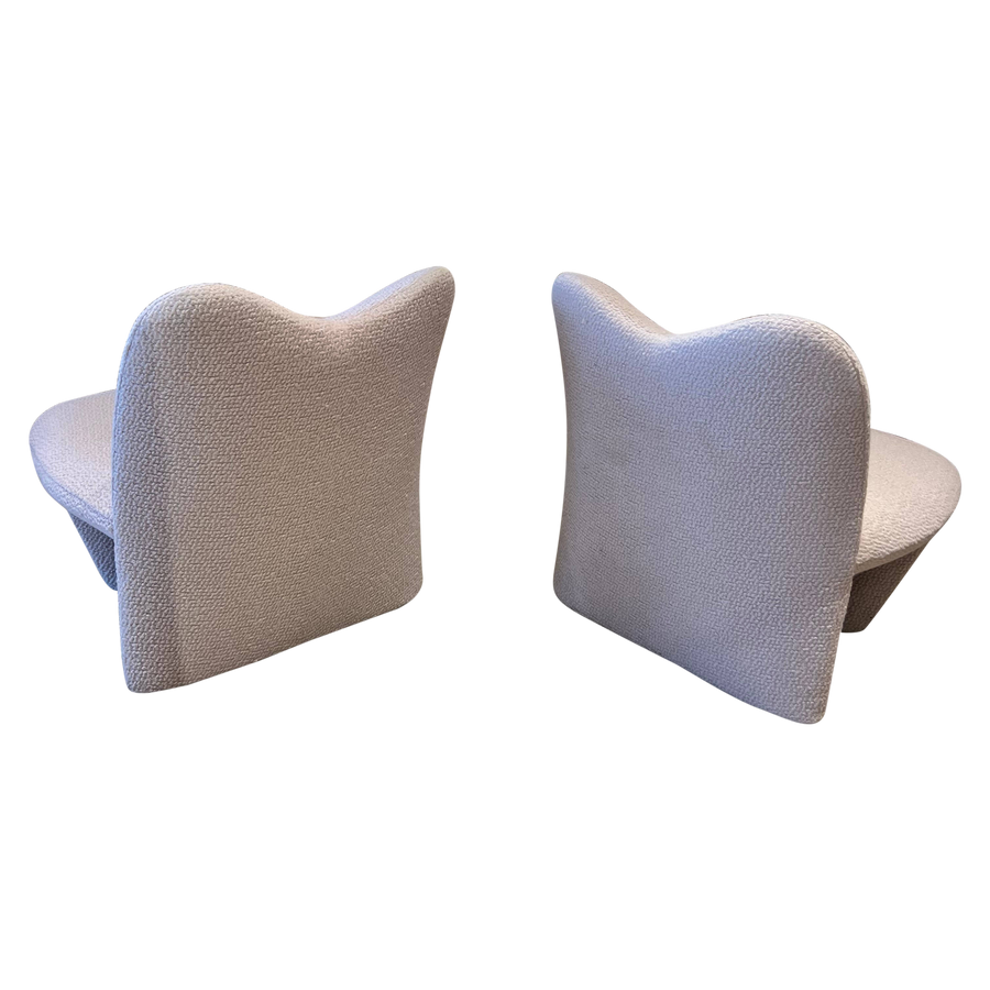 Pair of French Slipper Chairs circa 1960’s