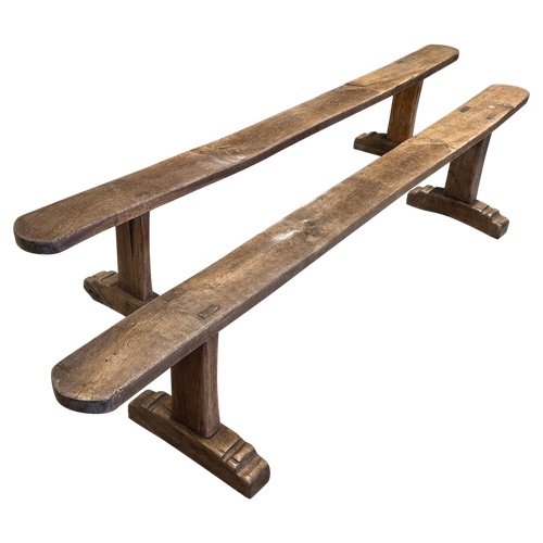 French Primitive Wood Bench