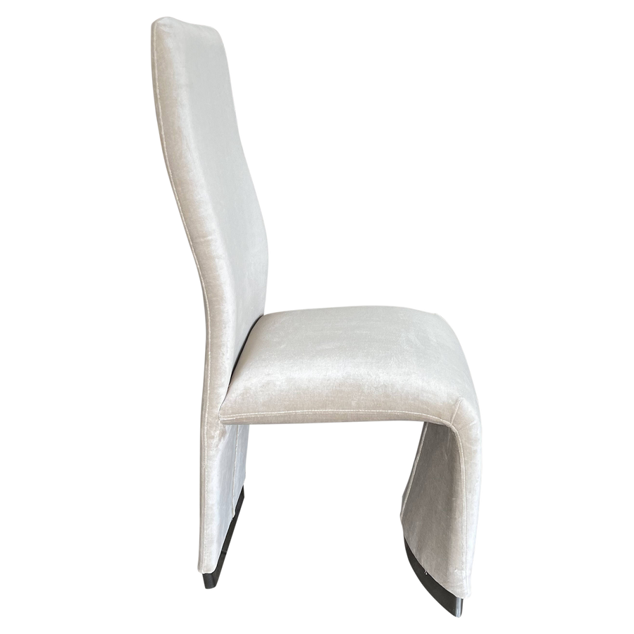 Set of 4 Upholstered Dining Chairs by DIA