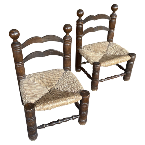 Pair of Mini Fireside Chairs
