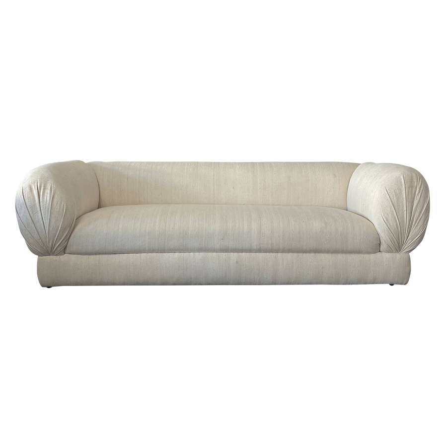 Linen Pouf Sofa by Weiman